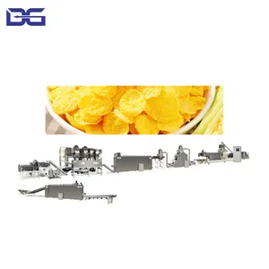 cereals corn flake production plant /making extruder line