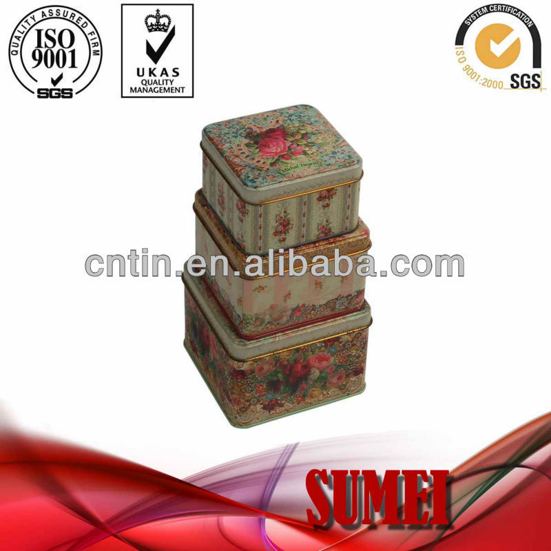 Площади Tin Box Set