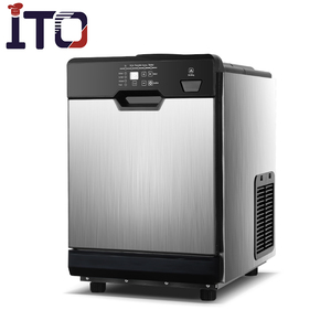 Máquina compacta de <span class=keywords><strong>hielo</strong></span> para uso en tienda/restaurante/oficina, máquina compacta para hacer cubitos de <span class=keywords><strong>hielo</strong></span> de tubo pequeño, refrigeración por aire, libras/24H - Product Image 1