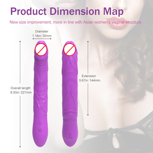 Kadınlar için gerçekçi vibratör seks oyuncakları uzun ince Dildos