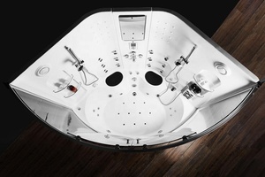 Nouvelle cabine de douche à vapeur de haute qualité et salle de vapeur de luxe avec <span class=keywords><strong>écran</strong></span> tactile super grand et cabine de douche en verre fermée - Product Image 3