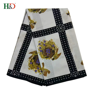 H & D alta calidad franela al por mayor náutico impreso orgánico algodón de cera para 6 Patio - Product Image 4