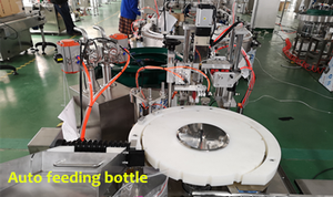 Ligne automatique <span class=keywords><strong>de</strong></span> machine <span class=keywords><strong>de</strong></span> capsulage et d'étiquetage <span class=keywords><strong>de</strong></span> petite bouteille en verre en plastique <span class=keywords><strong>de</strong></span> fiole d'huile <span class=keywords><strong>de</strong></span> <span class=keywords><strong>parfum</strong></span> liquide <span class=keywords><strong>de</strong></span> METICA - Product Image 5