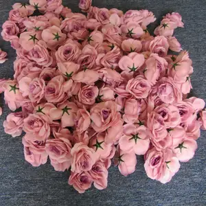 Wholesale Silk Large Artificial Flower Heads Yiwu New Year Decor Decorative Flowers &amp; <strong>Wreaths</strong> <strong>Small</strong> Mother&amp;#39;s Day Gifts 10cm - Product Image 1