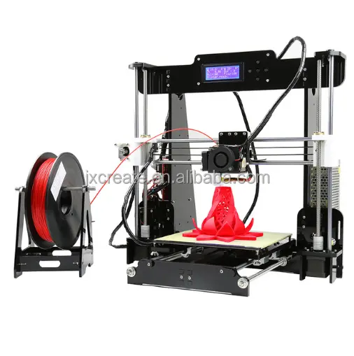 عالية الدقة سطح المكتب Prusa i3 DIY كيت LCD طباعة الشاشة التجمع الذاتي دعم بطاقة الذاكرة الرقمية المؤمنة A8 3D طابعة