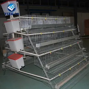 2021 hot sale chicken farms of german farmers hot dipped galvanized A type H type cages of layer