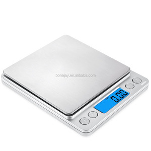 Grande taille de plate-forme en acier inoxydable <span class=keywords><strong>pas</strong></span> <span class=keywords><strong>cher</strong></span> prix <span class=keywords><strong>balance</strong></span> de poche numérique 1000g - Product Image 5