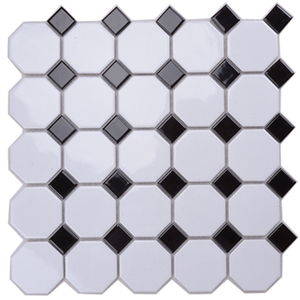 Grand octogone <span class=keywords><strong>salle</strong></span> <span class=keywords><strong>de</strong></span> bains carrelage mosaïque - Product Image 2