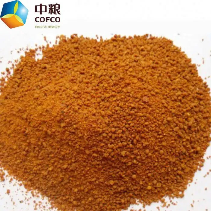 Poudre jaune doré de qualité alimentaire Chine farine de gluten de maïs sac animal température normale farine de poisson protéine de poisson qualité supérieure/2.5% max.