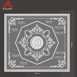 Enfeites de decoração para teto, enfeites de decoração para móveis em camadas brancas - Product Image 3