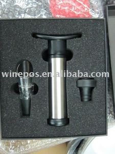 Juego de regalo para vino, bomba de ahorro de vino, vertedor de vino, accesorios para vino - Product Image 2