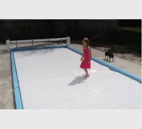 Automatic Plastic Pool Cover with CE Certifications, OEM