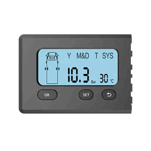 14-bánh Xe Xe tải <span class=keywords><strong>TPMS</strong></span> với 200PSI cảm biến 2.8inch LCD Monitor nội bộ không dây giám sát áp suất lốp hệ thống cho xe tải - Product Image 3