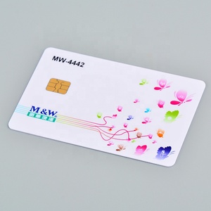 <span class=keywords><strong>Carte</strong></span> blanche vierge avec puce FM4442 + bande magnétique vierge Hico Track 2 - Product Image 5