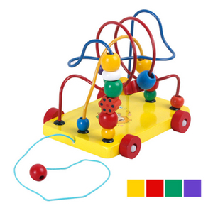 FQ marca al por mayor juguetes educativos coloridos cuentas de madera Ábaco para niños - Product Image 1