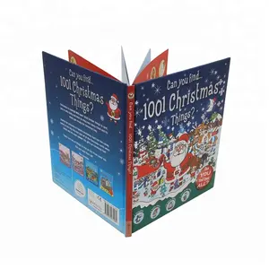 Alibaba China suppliers Custom Foam cover for children book printing for Christmas