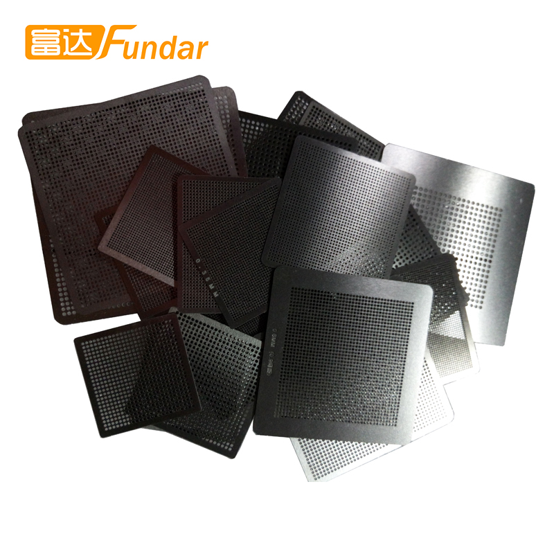 Универсальный 36 шт./компл. BGA трафарет Bga реболлинг Трафарет Комплект тепло непосредственно паяльная Reball трафареты шаблон