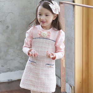 Vestido de princesa Simple diseño floral chica moda OEM 2017 - Product Image 3