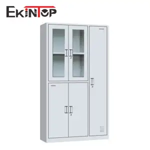 Ekintop, 2 двери, недорогой сверхмощный Металлический Гараж, папка А3, роскошный офисный шкаф для хранения