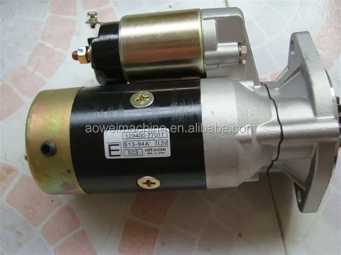 Kobelco Excavator starter motor,for SK30,SK40,SK50,SK60,SK70,SK80,SK120,SK130,SK135,SK115SR,SK230,SK330,SK250-6