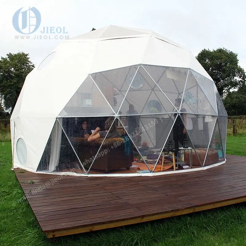 Mid-Year Sale In在庫Diameter 5メートルGeodesic Glamping Dome Tent