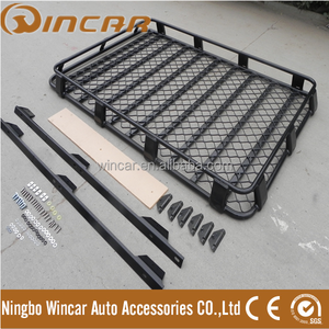 <span class=keywords><strong>De</strong></span> Alumnium deportes cesta portaequipajes baca portaequipajes techo del coche portador - Product Image 1