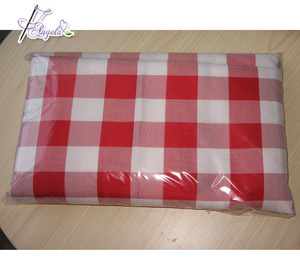 <span class=keywords><strong>Tovaglie</strong></span> <span class=keywords><strong>a</strong></span> scacchi rossi e bianchi senza cuciture 85 "* 85" senza ferro utilizzate nei ristoranti italiani - Product Image 2