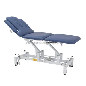 Mesa de examen médico de fisioterapia Lumbar, modelo Popular, silla eléctrica de examen de pacientes, mesa de examen de ultrasonido