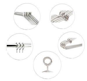 Closed Loop Khách Sạn Ngoài Trời Chống Trộm An Ninh Thép Không Gỉ Phù Hợp Với Quần Áo Móc Áo - Product Image 2