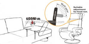 مفصلات حديد قابلة للتعديل وسعة تحميل زاوية لغرفة النوم والمكتب المنزلي - Product Image 5