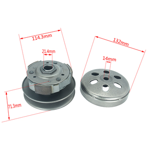 Haute qualité GY6 125cc 150cc poulie d'embrayage arrière Assy 150-1033000 moto Scooter cyclomoteur ATV UTV Go Kart <span class=keywords><strong>pièces</strong></span> de <span class=keywords><strong>moteur</strong></span> - Product Image 2
