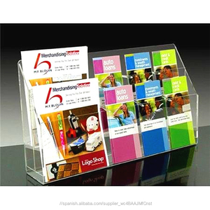 Fuente de la fábrica A4 A5 A6 portafolletos de acrílico estante - Product Image 1