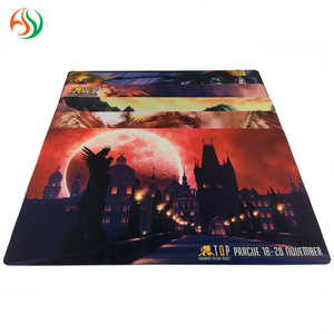 Benutzerdefinierte Große Größe Neopren Gummi Playmat Karte Spiel Spielen Matte