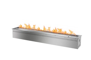 C inno feu 48 pouces argent ou noir en acier inoxydable télécommande intelligente automatique cheminée bio éthanol - Product Image 4