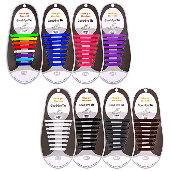 Ленивый быстрая Прощай галстуком-бабочкой; Шнурки без завязок; Эластичный силикон Tieless шнурки для обуви