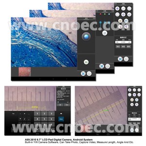 A33.2702 trinoculaire 9.7 ' Pad caméra LCD numérique <span class=keywords><strong>Microscope</strong></span> biologique - Product Image 3