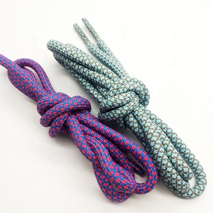 شعار مخصص العلامة التجارية سلسلة الأحذية الملونة الأربطة الأحذية المدبوغ جولة - Product Image 4
