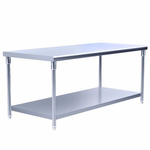 Commercial Kitchen Heavy Duty Stainless Steel <strong>Work</strong> <strong>Table</strong> Outdoor Sink <strong>Table</strong> - Product Image 5