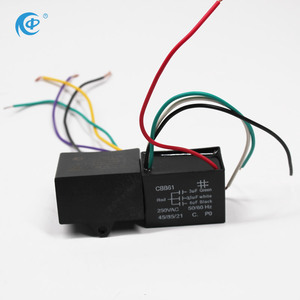 Condensateur double <span class=keywords><strong>CBB61</strong></span> 4 fils 250VAC 3uF+3.5uF+6uF - Product Image 3