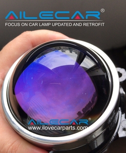 Xe valeofoglamp OEM nâng cấp máy chiếu cao và thấp chùm với H11 D2H bóng đèn ống kính màu xanh nhanh chóng cài đặt điều chỉnh vít 35W HID - Product Image 2
