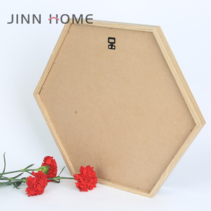 Hình lục giác hình cảm thấy Bảng chữ cái 10x10 inch 340 chữ cái khung gỗ-màu đen xám có thể thay đổi bảng thư <span class=keywords><strong>MDF</strong></span> 5mm nhà - Product Image 4