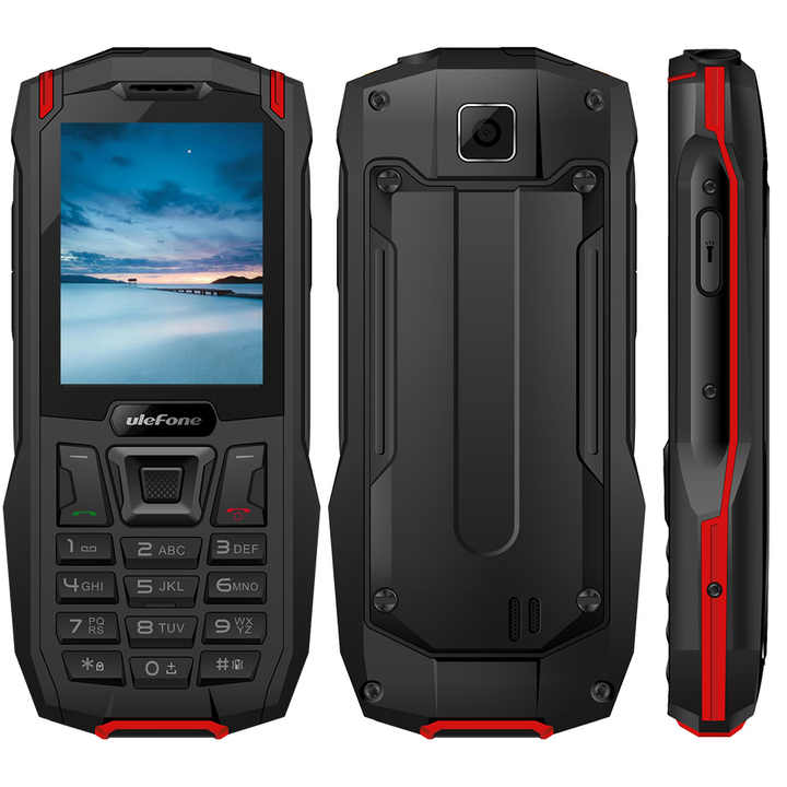 Original Ulefone Armor Mini 2.4inch OVGA 2500mAh IP68 32MB Camera 0.3MP Dual Sim Dual Standby Mobile Phone