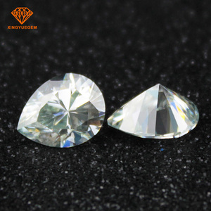 Wuzhou fábrica Venta Directa <span class=keywords><strong>IJ</strong></span> color amarillo claro tamaño grande forma de fantasía Loose moissanite piedras - Product Image 2