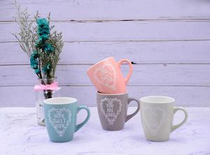 Tasse à café personnalisée avec cœur pour cadeaux de saint-<span class=keywords><strong>valentin</strong></span>, tasses en céramique - Product Image 3