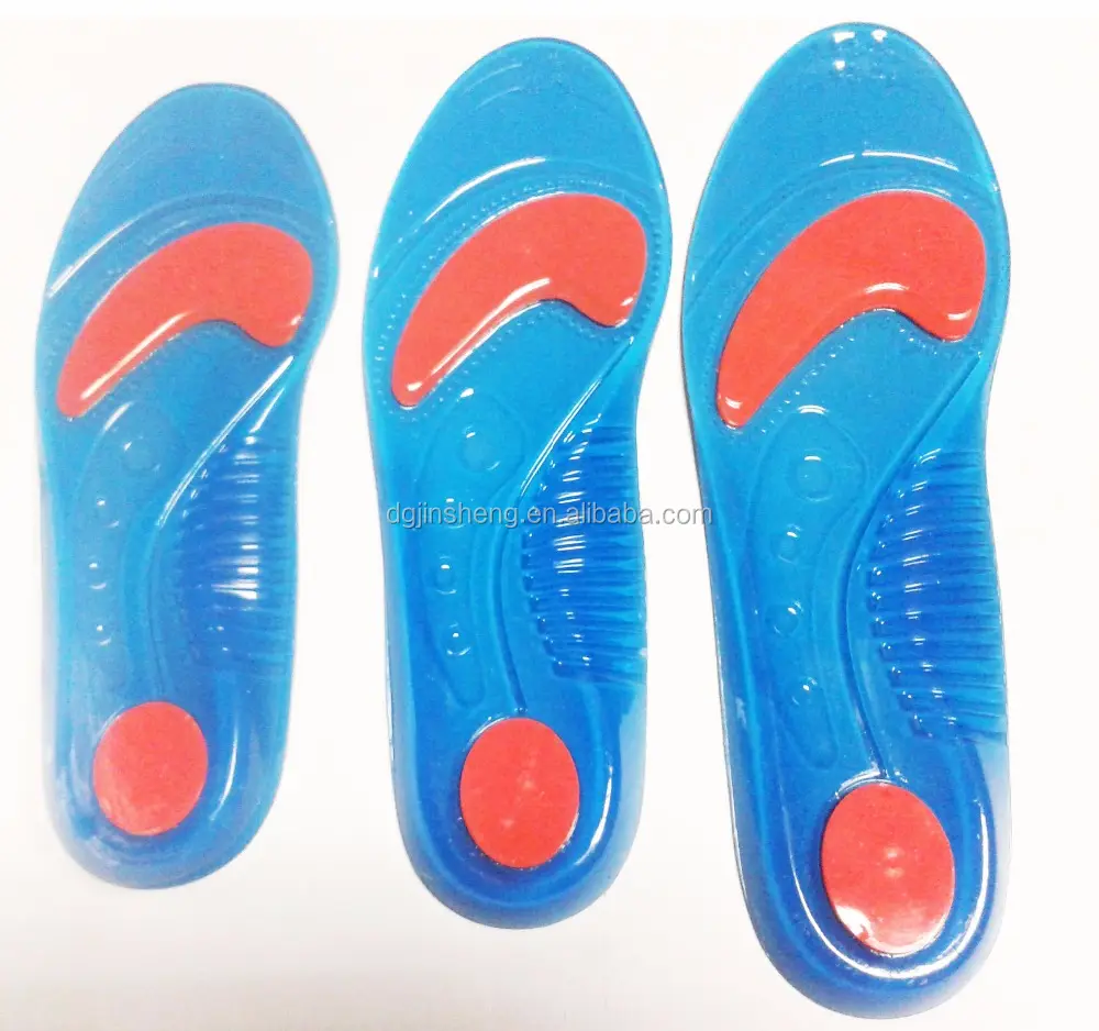Çin 2017 nano energry ayak pedi jöle silikon Topuk yastık tabanlık erkekler için tabanlık ayakkabı