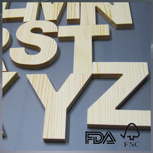 Lettera di <span class=keywords><strong>legno</strong></span> segno di <span class=keywords><strong>legno</strong></span> dipinto arredamento. lettera - Product Image 1
