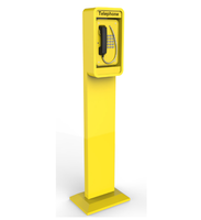 Systèmes d'appel d'urgence VoIP pour le métro, point d'appel SOS anti-vandalisme pour plateforme ferroviaire, téléphone VoIP