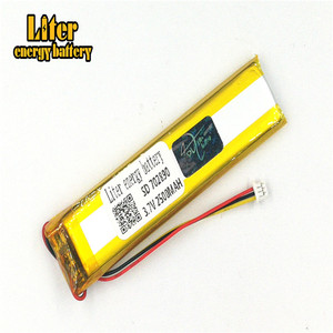 Plugue 1.25-3 F&aacute;brica factory high quality lithium polymer battery <strong>3.</strong>7 V 702890 2800 mAh Li-ion rechargeable LiPo battery - Product Image 3