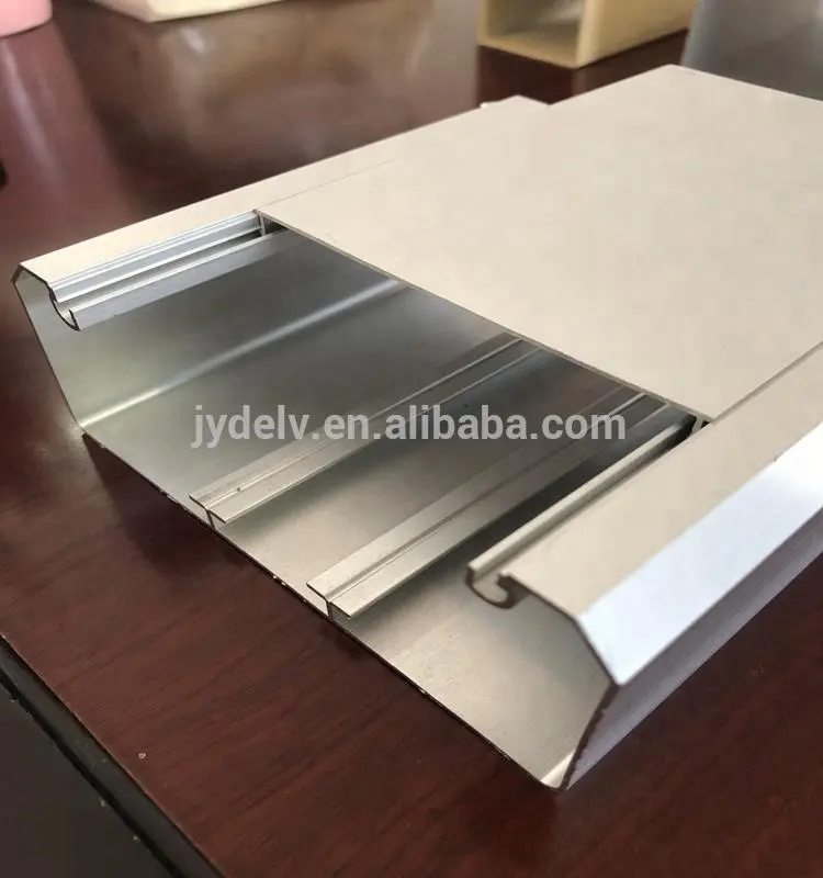 Aluminum alloy wiring slot round angle 120X50 exposed rectangular shell portable beauty