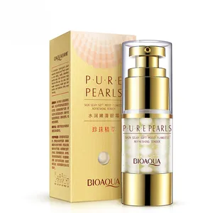 Handelsmarke BIOAQUA beste Pearl Essenz Anti-Aging Anti-Puffiness straffende Augen beutel entfernung Anti-Falten-Augen creme